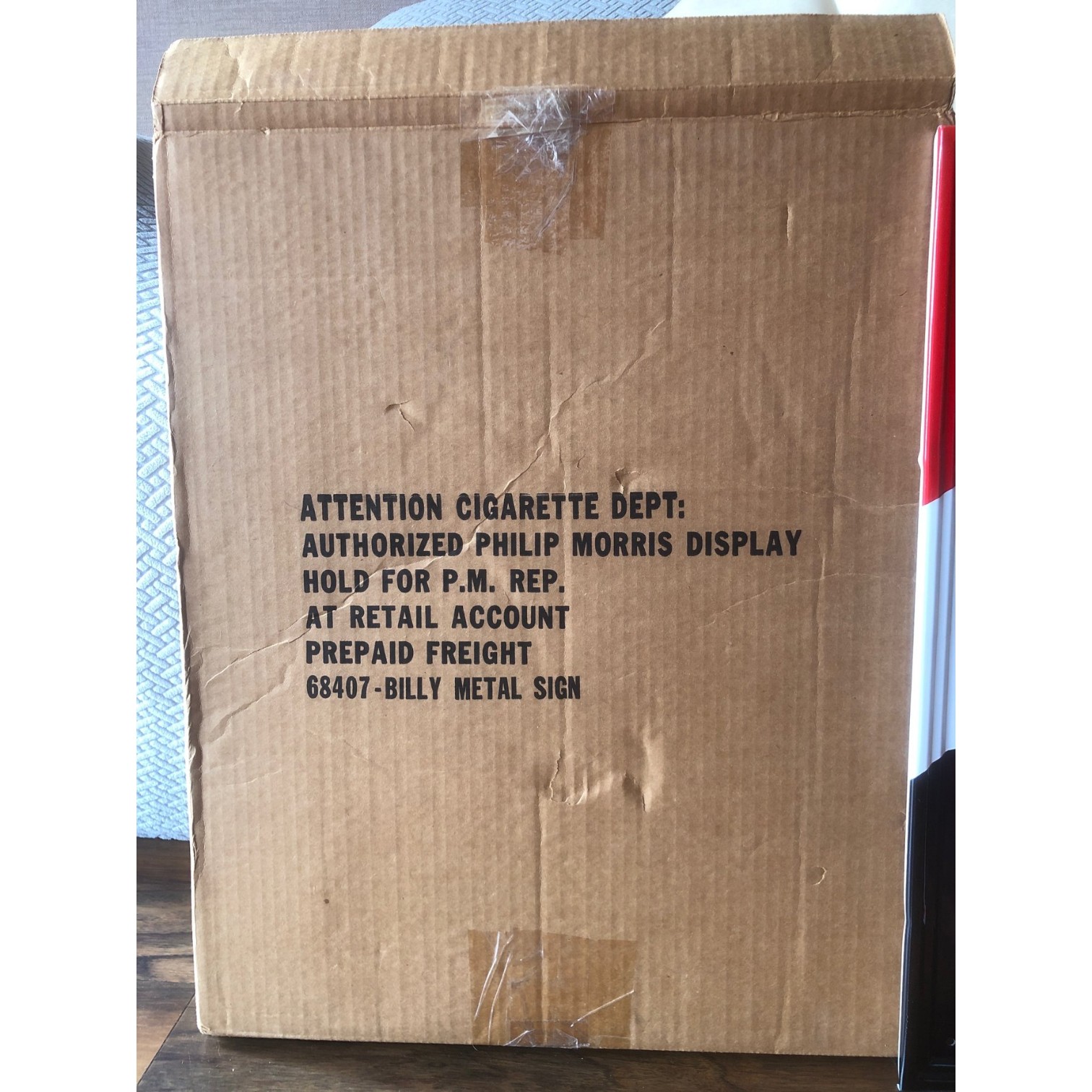 Vintage metalni natpis Marlboro Man - Slika 4