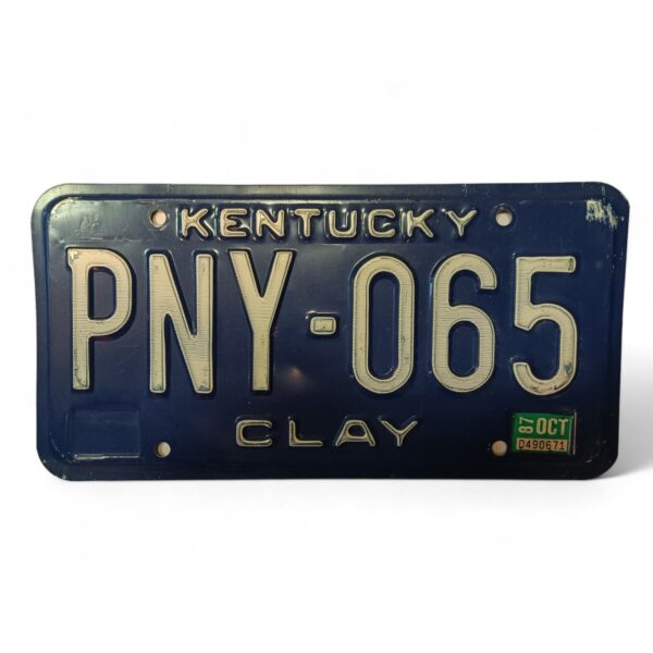 Američka registarska pločica Kentucky "Clay"