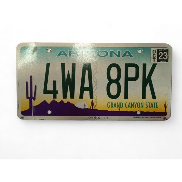 Američka registarska pločica Arizona "Grand Canyon State"