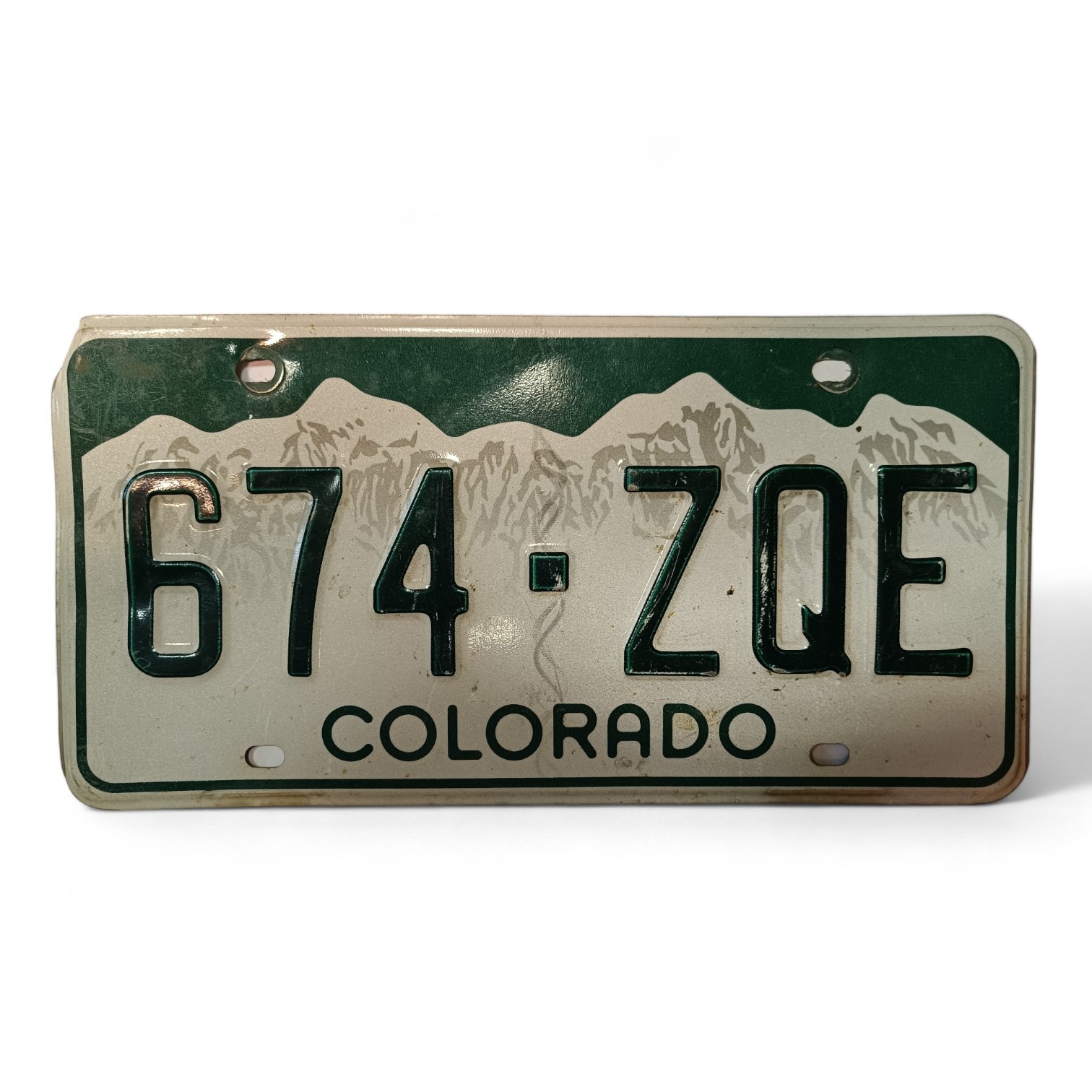 Američka registarska pločica Colorado