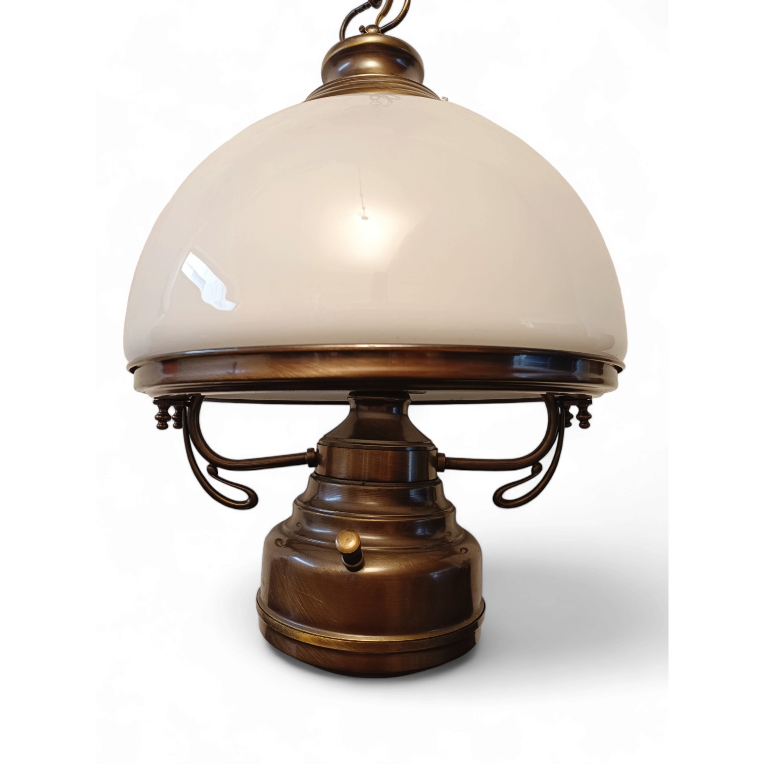 Vintage stropna svjetiljka s dvije žarulje