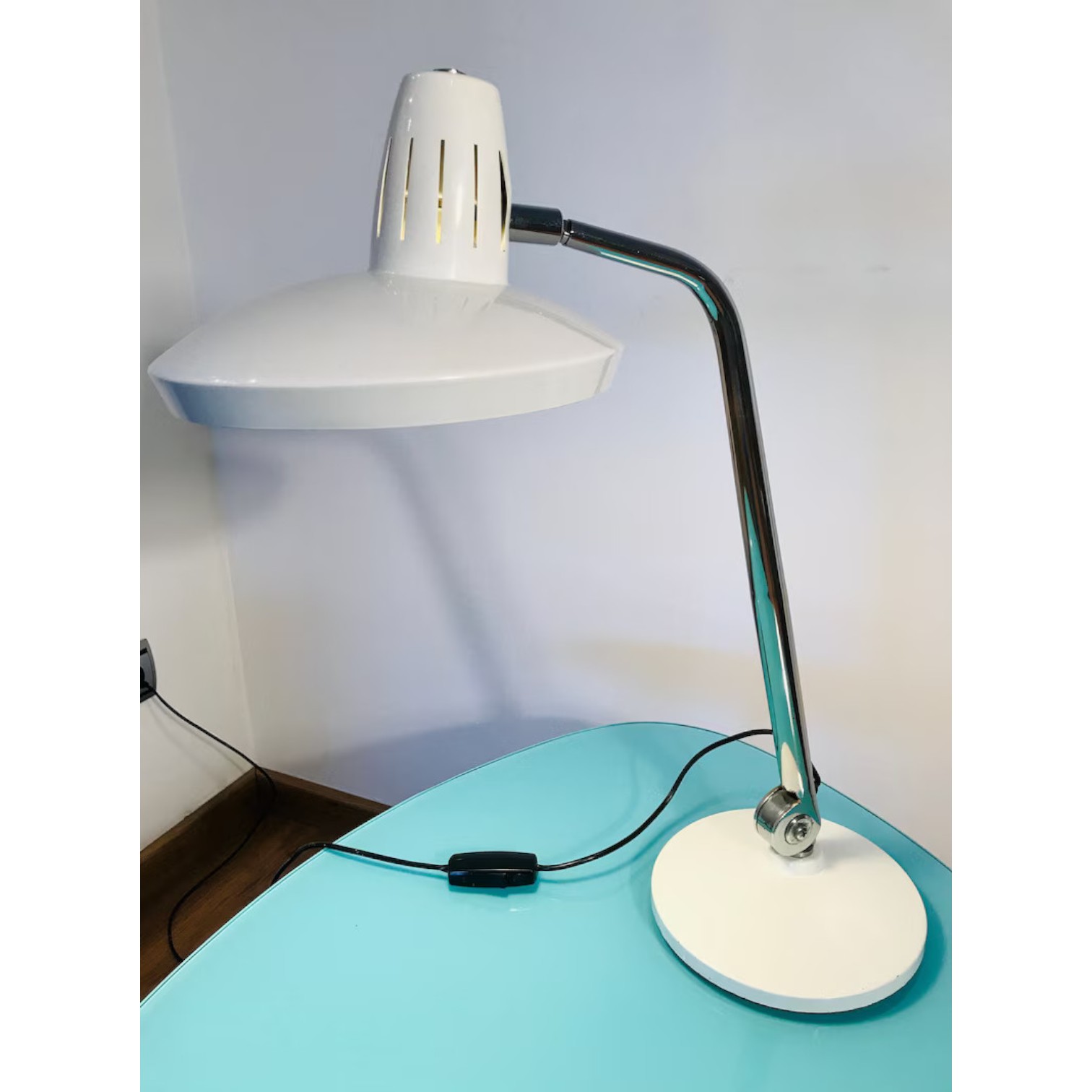 Vintage FASE stolna Lampa