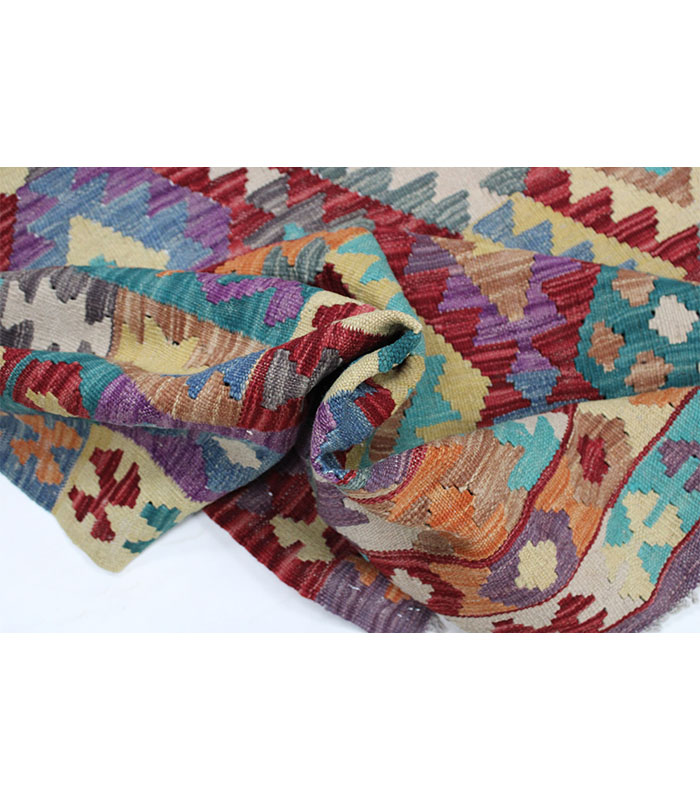 Orijentalni kilim ručno tkan u starom stilu Afghan Royal br. 1663 - (248×196 cm) - Slika 7