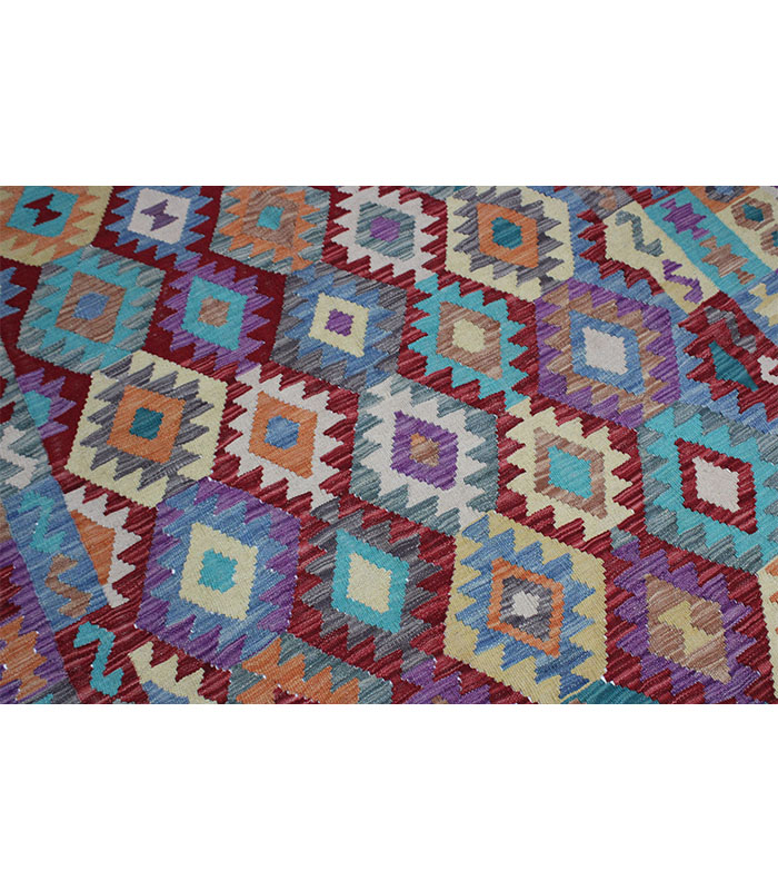 Orijentalni kilim ručno tkan u starom stilu Afghan Royal br. 1663 - (248×196 cm) - Slika 8