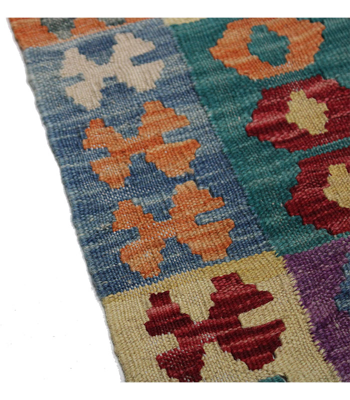 Orijentalni kilim ručno tkan u starom stilu Afghan Royal br. 1663 - (248×196 cm) - Slika 5