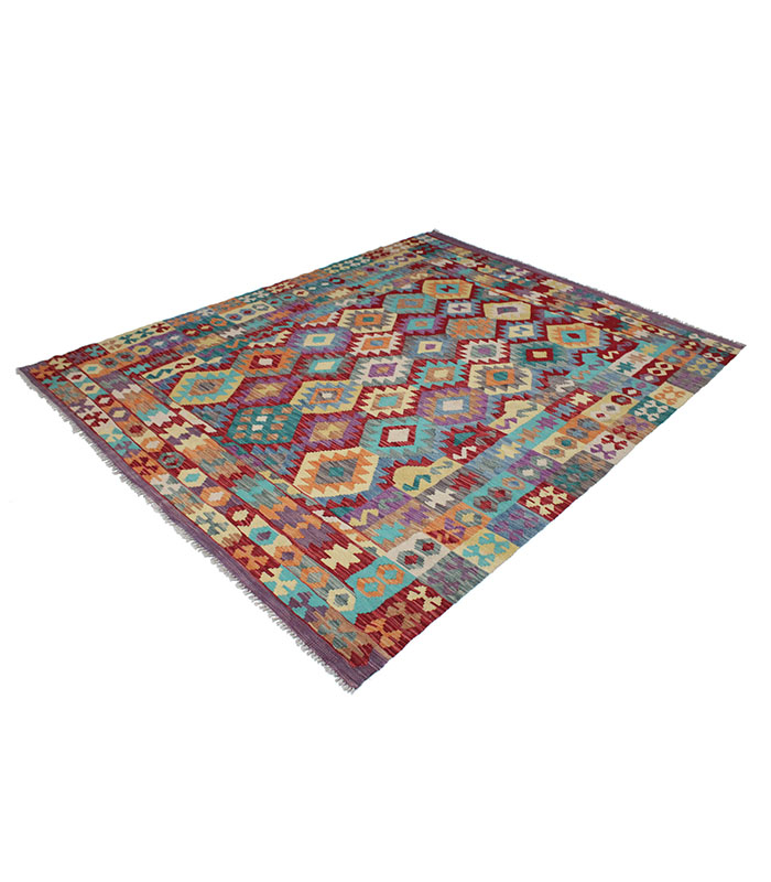 Orijentalni kilim ručno tkan u starom stilu Afghan Royal br. 1663 - (248×196 cm) - Slika 2