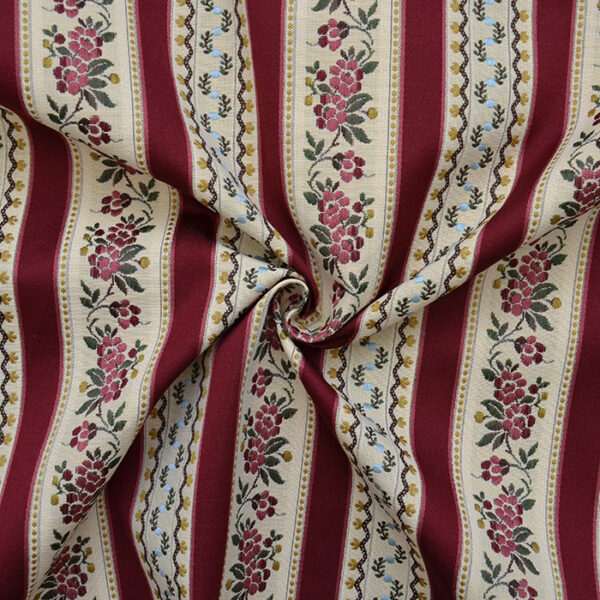 Deko žakard, Bidermajer, 15953-1, bordo - Slika 2