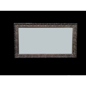 Antracit ogledalo u baroknom stilu 105×56 cm