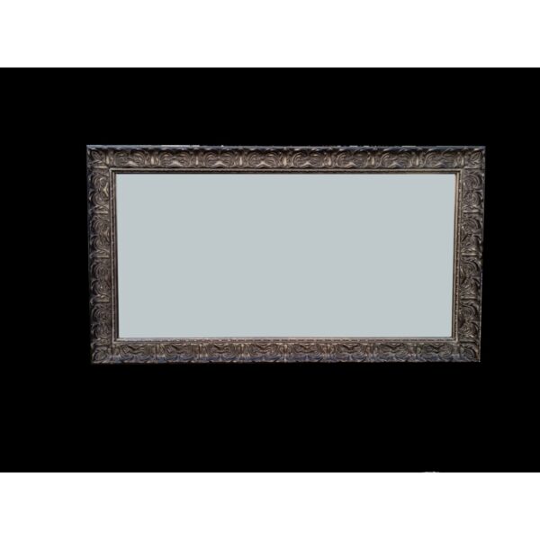 Antracit ogledalo u baroknom stilu 105×56 cm