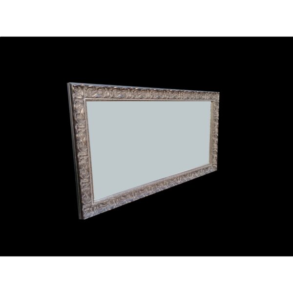 Antracit ogledalo u baroknom stilu 105×56 cm - Slika 3