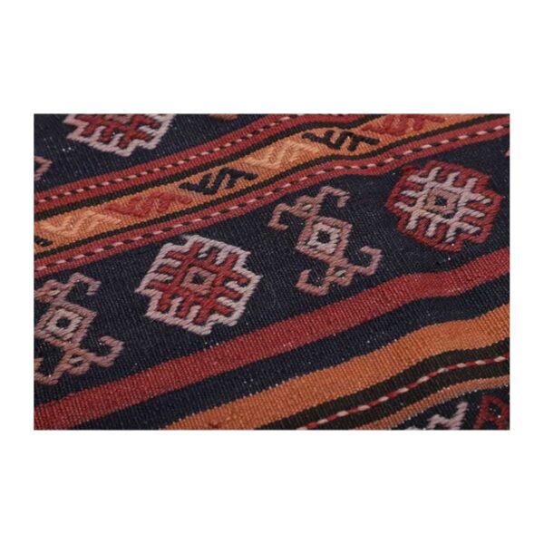 Moderni Kilim Ghashghai Fars br. 202360 - (460×180 cm) - Slika 6