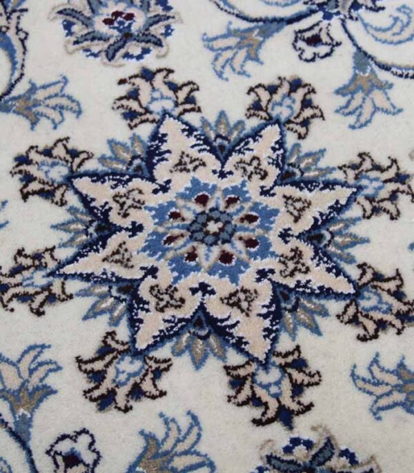 Nain Tepih 12 La br. 1030 (Nain Kashmar) - 150×150 cm - Slika 7