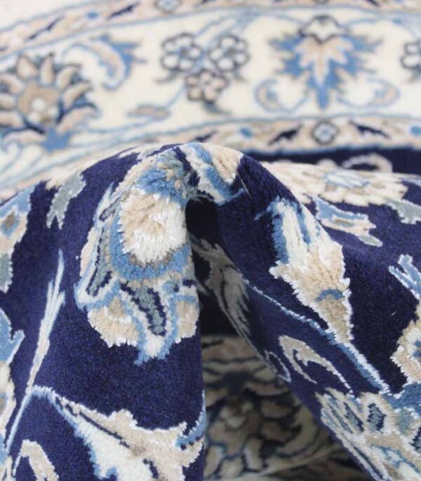 Nain Tepih 12 La br. 1031 (Nain Kashmar) - 150×150 cm - Slika 4