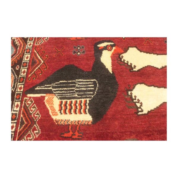 Perzijski tepih Shiraz Ghashghai Fars br. 96517 - (223×151 cm) - Slika 6