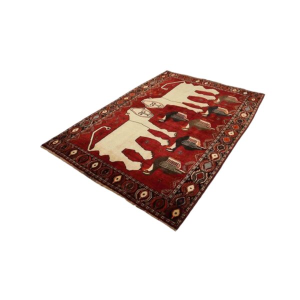 Perzijski tepih Shiraz Ghashghai Fars br. 96517 - (223×151 cm) - Slika 2