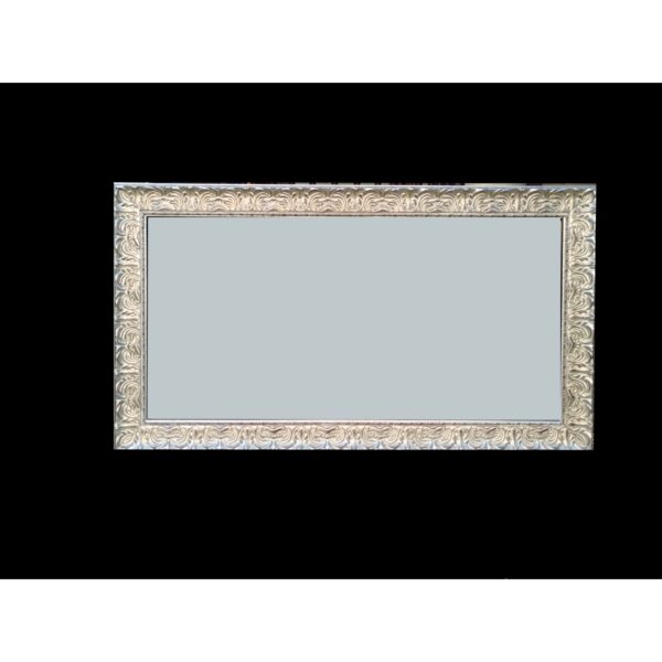 Srebrno ogledalo u baroknom stilu 105×56 cm - Slika 2