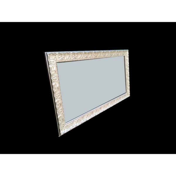 Srebrno ogledalo u baroknom stilu 105×56 cm - Slika 3
