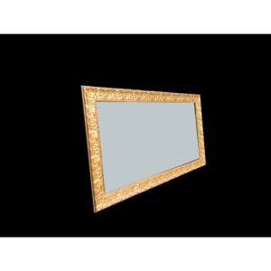 Zlatno ogledalo u baroknom stilu 105×56 cm