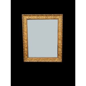 Zlatno ogledalo u baroknom stilu 56×67 cm