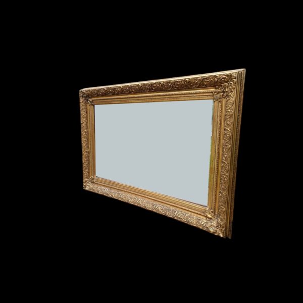 Veliko secesijsko ogledalo u baroknom stilu 83×120 cm - Slika 2