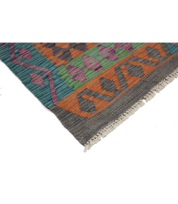 Kilim Old Style Dizajn Afghan 1673 - (150×100 cm) - Slika 5