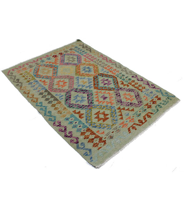 Kilim Old Style Dizajn Afghan 1668 - (148×102 cm) - Slika 4