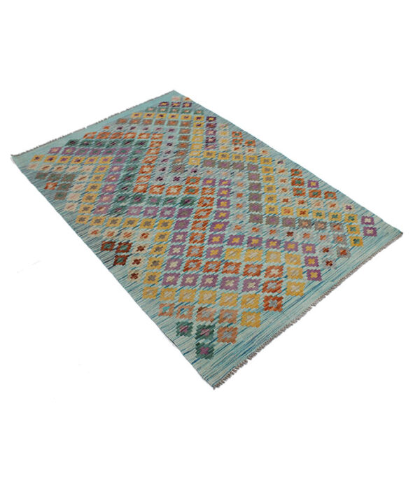 Kilim Old Style Dizajn Afghan 1671 - (151×104 cm) - Slika 4