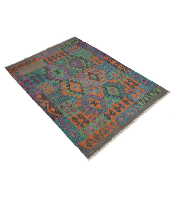 Kilim Old Style Dizajn Afghan 1673 - (150×100 cm) - Slika 4