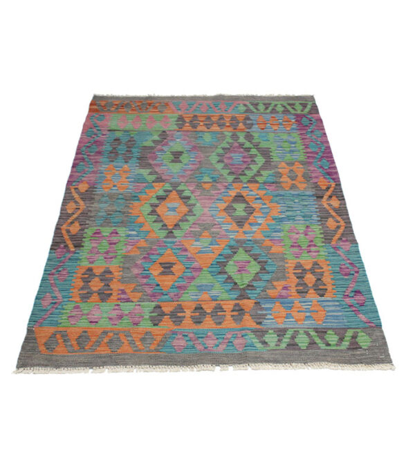 Kilim Old Style Dizajn Afghan 1673 - (150×100 cm) - Slika 3