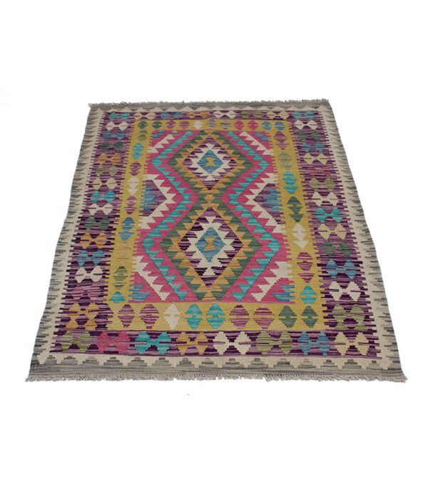 Kilim Old Style Dizajn Afghan 1682 - (140×103 cm) - Slika 3
