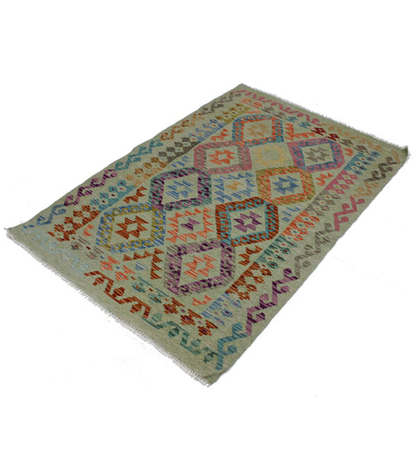 Kilim Old Style Dizajn Afghan 1668 - (148×102 cm) - Slika 2