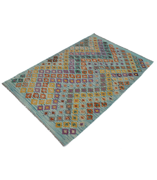 Kilim Old Style Dizajn Afghan 1671 - (151×104 cm) - Slika 2