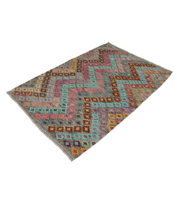 Kilim Old Style Dizajn Afghan 1677 - (156×108 cm) - Slika 2