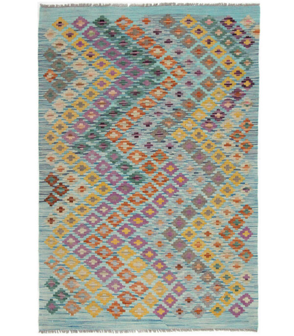 Kilim Old Style Dizajn Afghan 1671