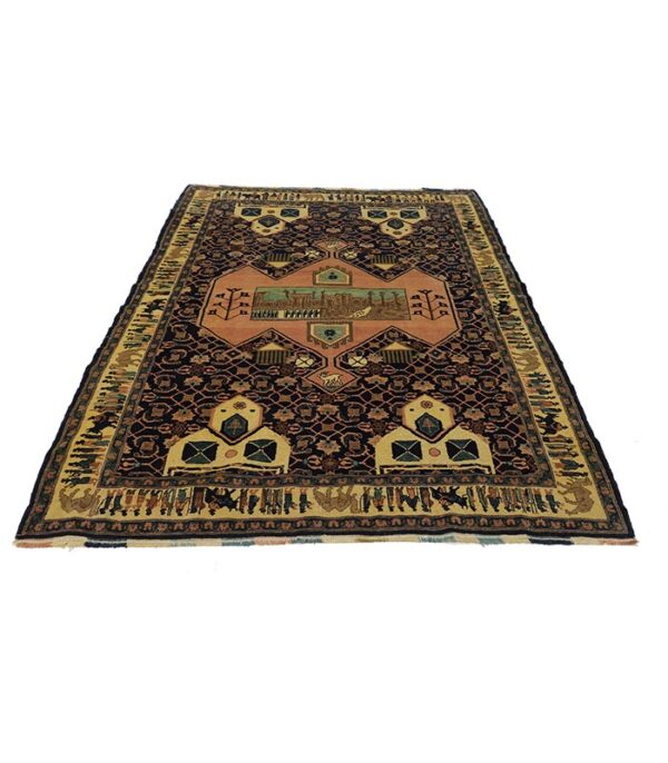Seoski tepih Senneh Antique, potpisan No. 162 - (220×161 cm) - Slika 3