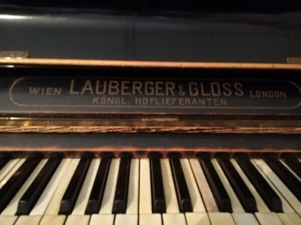 Piano Lauberger & Gloss iz vremena secesije - Slika 4