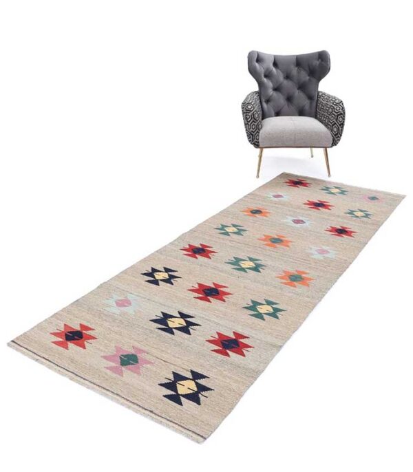 Moderni kilim No. 241364 - (264×101 cm) - Slika 5
