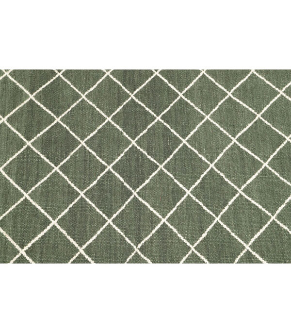 Modern Plain Kilim 556621-green - Slika 6