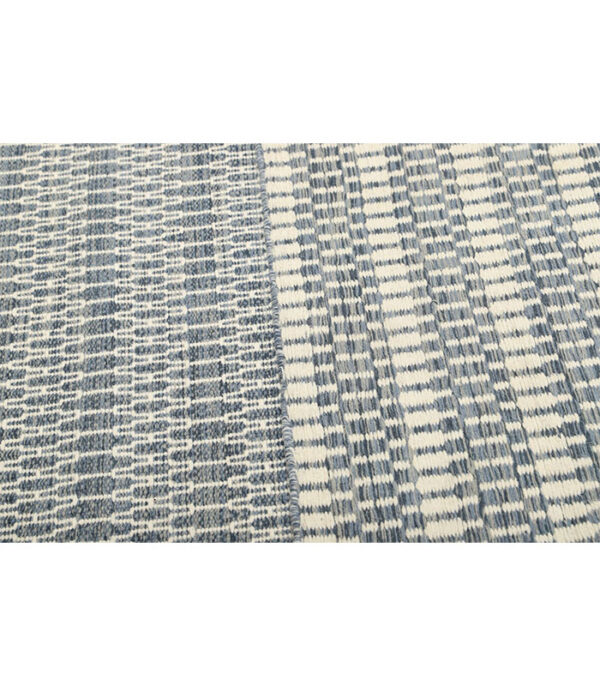 Indo Kelim Modern Morris Deko Art-blue