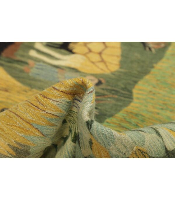 Original Egypt Handwoven Kilim Modern Design No. ER3 - (207×108 cm) - Slika 4