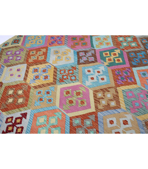 Kilim Afghan Royal No. 1657 - (250×210 cm) - Slika 7