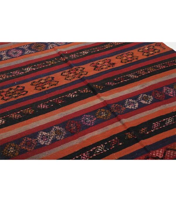 Modern Kilim Ghashghai Fars No. 202356 - (317×160 cm) - Slika 6