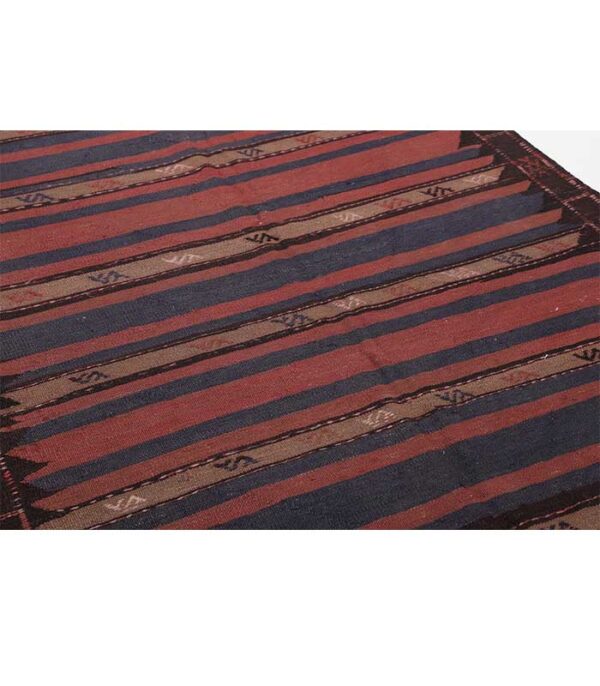 Modern Kilim Ghashghai Fars No. 202355 - (370×160 cm) - Slika 6