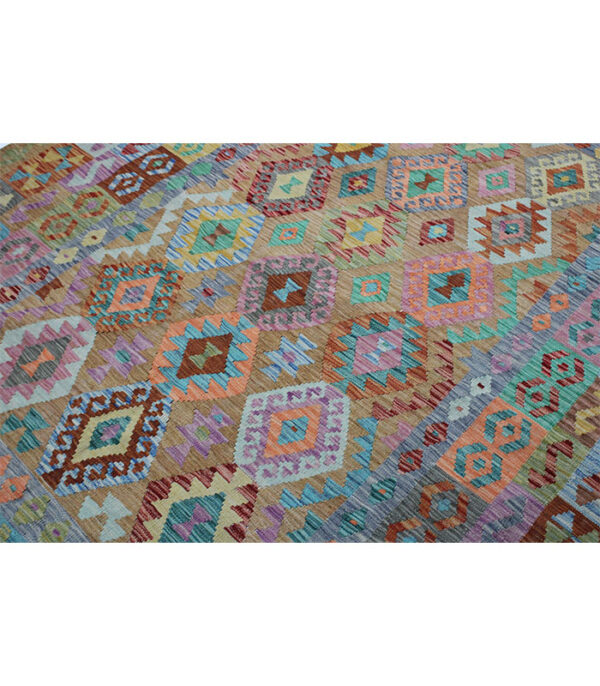 Old Style Kelim Design Afghan Royal No. 1651 - (260×202 cm) - Slika 6