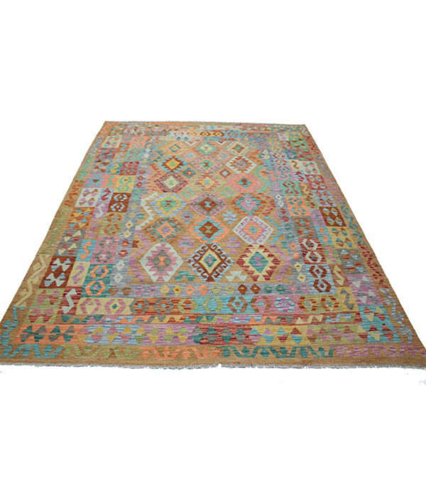 Old Style Kelim Design Afghan Royal No. 1651 - (260×202 cm) - Slika 5