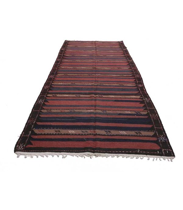 Modern Kilim Ghashghai Fars No. 202355 - (370×160 cm) - Slika 3