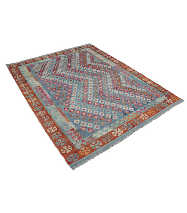Kilim Afghan Royal No. 1658 - (207×157 cm) - Slika 4