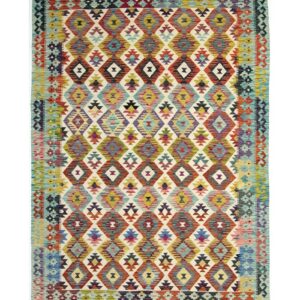 Old Style Kelim Design Afghan Royal No 103652