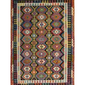 Old Style Kelim Design Afghan Royal No 103651