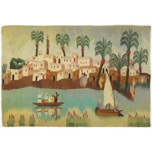 Originalni egipatski ručno tkani kilim ER4